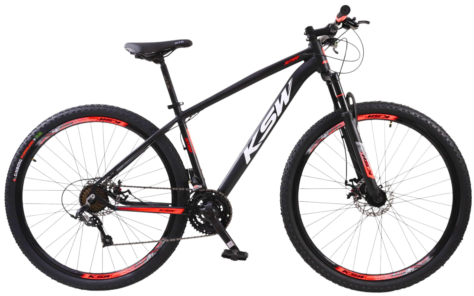Bicicleta Aro 29 KSW 24v Freio A Disco Câmbios Shimano - Grafite Bicicleta Aro 29 KSW 24v Freio A Disco Câmbios Shimano - Grafite